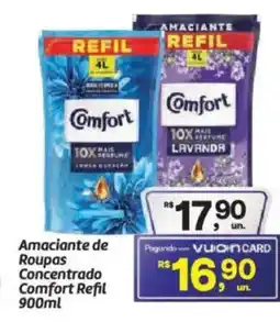 Fort Atacadista Amaciante de Roupas Concentrado Comfort Refil oferta