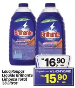 Fort Atacadista Lava Roupas Líquido Brilhante Limpeza Total oferta