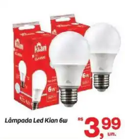 Fort Atacadista Lâmpada Led Kian 6w oferta