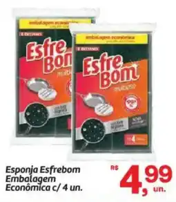 Fort Atacadista Esponja Esfrebom Embalagem Econômica c/4 un. oferta