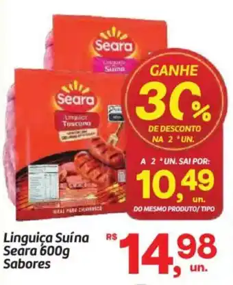 Linguiça Suína Seara Sabores
