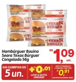 Fort Atacadista Hambúrguer Bovino Seara Texas Búrguer Congelado oferta