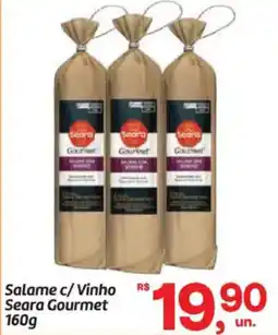 Fort Atacadista Salame c/ Vinho Seara Gourmet oferta