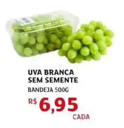 Assaí Atacadista Uva branca sem semente bandeja oferta