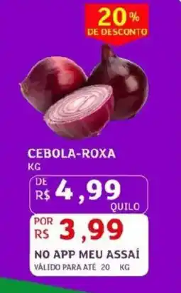 Assaí Atacadista Cebola-roxa oferta
