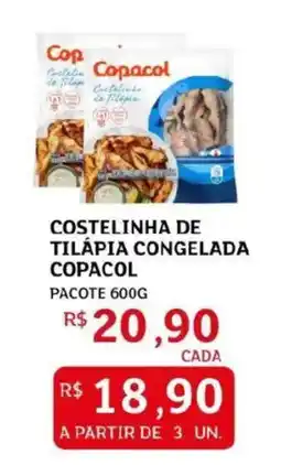 Assaí Atacadista Costelinha de tilápia congelada copacol oferta