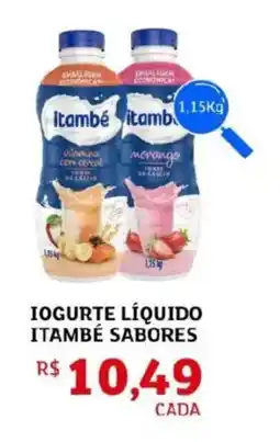 Assaí Atacadista Iogurte líquido itambé sabores oferta