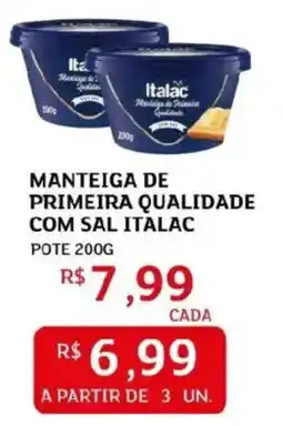 Assaí Atacadista Manteiga de primeira qualidade com sal italac oferta