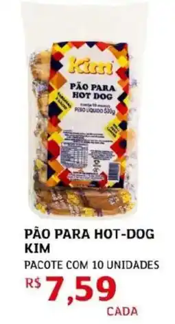 Assaí Atacadista Pão para hot dog kim oferta