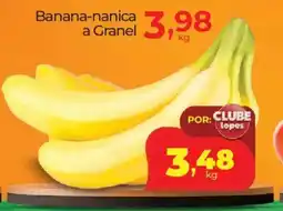 Lopes Supermercados Banana-nanica a Granel oferta