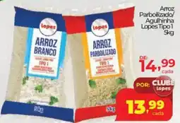 Lopes Supermercados Arroz Parboilizado/ Agulhinha Lopes Tipol oferta