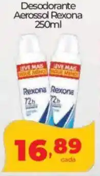 Lopes Supermercados Desodorante Aerossol Rexona oferta