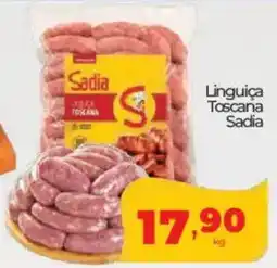 Lopes Supermercados Linguiça Toscana Sadia oferta