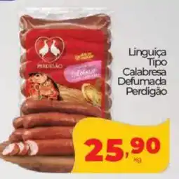 Lopes Supermercados Linguiça Tipo Calabresa Defumada Perdigão oferta