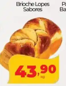 Lopes Supermercados Brioche Lopes Sabores oferta