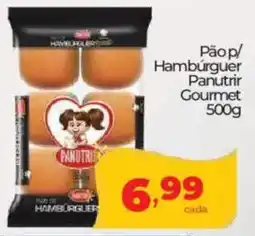 Lopes Supermercados Pão p/ Hambúrguer Panutrir Gourmet oferta
