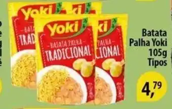 Batata Palha Yoki 105g tipos
