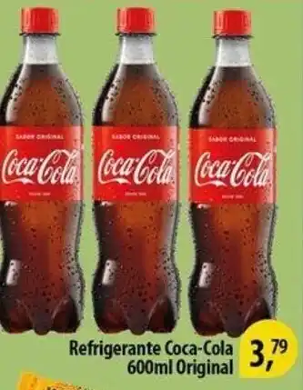 Supermercado Padrão Refrigerante Coca Cola 600ml Original oferta