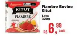 Supermercados Mateus Fiambre Bovino Kitut Lata oferta