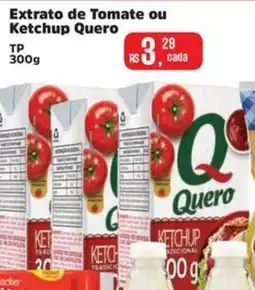 Supermercados Mateus Extrato de Tomate ou Ketchup Quero oferta
