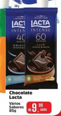 Supermercados Mateus Chocolate Lacta Vários Sabores oferta