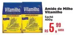 Supermercados Mateus Amido de Milho Vitamilho oferta