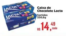 Supermercados Mateus Caixa de Chocolate Lacta oferta