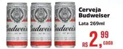 Supermercados Mateus Cerveja Budweiser Lata oferta