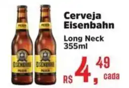Supermercados Mateus Cerveja Eisenbahn Long Neck oferta