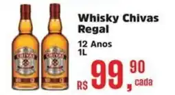 Supermercados Mateus Whisky Chivas Regal 12 Anos oferta