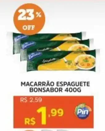 Pinheiro Supermercado Macarrão espaguete bonsabor oferta