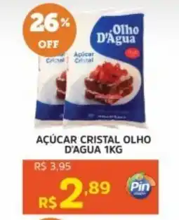 Pinheiro Supermercado Açúcar cristal olho d'agua oferta