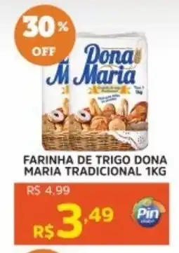 Pinheiro Supermercado Farinha de trigo dona maria tradicional oferta