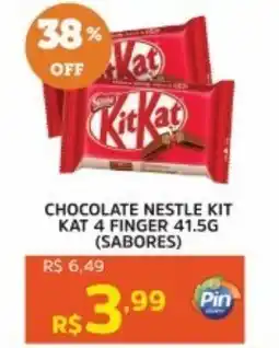 Pinheiro Supermercado Chocolate nestle kit kat 4 finger oferta