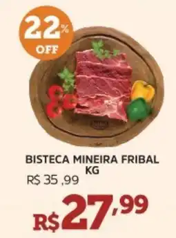 Pinheiro Supermercado Bisteca mineira fribal oferta