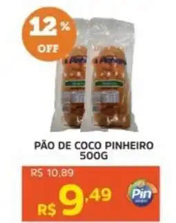 Pinheiro Supermercado Pão de coco pinheiro oferta