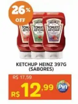 Pinheiro Supermercado Ketchup heinz (sabores) oferta