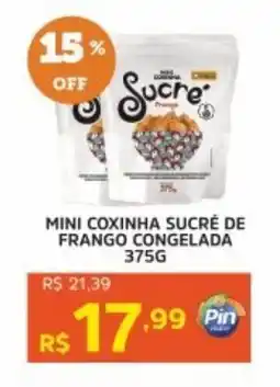 Pinheiro Supermercado Mini coxinha sucré de frango congelada oferta