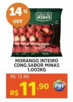Pinheiro Supermercado Morango inteiro cong.sabor minas oferta