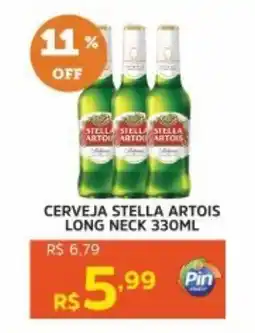 Pinheiro Supermercado Cerveja stella artois long neck oferta