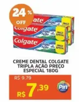 Pinheiro Supermercado Creme dental colgate tripla ação preço especial oferta