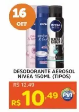 Pinheiro Supermercado Desodorante aerosol nivea (tipos) oferta