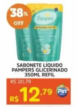 Pinheiro Supermercado Sabonete líquido pampers glicerinado refil oferta
