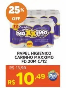 Pinheiro Supermercado Papel higienico carinho maxximo fd.20m c/12 oferta