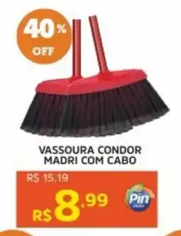 Pinheiro Supermercado Vassoura condor madri com cabo oferta