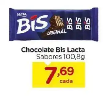 Chocolate Bis Lacta Sabores