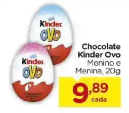 Carrefour Chocolate Kinder Ovo Menino e Menina, oferta