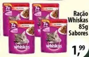 Supermercado Padrão Racao Whiskas 85g Sabores oferta