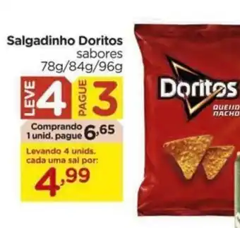 Carrefour Salgadinho Doritos sabores 78g/84g/96g oferta