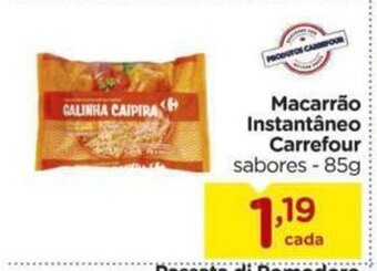 Macarrao Instantaneo Carrefour 85g